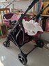GOKKE婴儿推车双向高景观 可坐可躺轻便折叠简易手推车 幼儿宝宝童车 kisbean玛瑙红 实拍图
