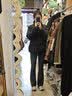 乔丹运动羽绒服女外套秋冬季保暖防寒休闲运动羽绒服女 黑色-326 M 实拍图