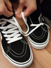 VANS范斯官方 经典款SK8-Hi经典款高街复古男鞋女鞋板鞋运动鞋 黑色 43 实拍图