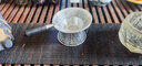 归银堂纯银999手工小茶漏足银檀木把手茶漏网茶叶过滤器功夫茶具配件 百福+证书+礼盒 实拍图