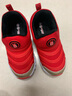 巴布豆（BOBDOG）毛毛虫童鞋秋冬季男童软底休闲鞋儿童运动鞋女 红/浅金（二棉） 29 适合脚长17.8cm 实拍图