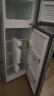 双鹿【SONLU】118升双门迷你小型电冰箱 冷冻冷藏 节能低音 家用宿舍租房公寓两门 小冰箱 二门 小户型 BBM118S 铂银 晒单实拍图