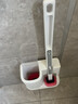 万博（WANBO）日式一次性马桶刷套装可抛式洗厕所刷子刷头长柄清洁死角清洁神器 马桶刷+20枚刷头 实拍图