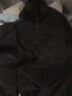 诚墨成人防溅水连帽罩衣男女防污画画护衣长袖拉链车间围裙工作服罩衫 男单层防溅水黑色连帽罩衣4XL 实拍图