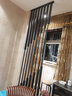 吉梵棠创意屏风隔断客厅简约网红格栅玄关立柱墙免打孔屏风隔断墙遮挡36 B款8根高250-300cm碳钢(备注高度 实拍图