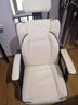 创姿电脑椅办公椅子电竞椅家用人体工学椅老板椅主播靠背游戏椅皮椅 灰色乳胶坐垫+搁脚+三级防爆气杆 实拍图