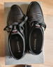 蜘蛛王男鞋内增高小码男士皮鞋牛皮系带商务休闲鞋 黑色 43  实拍图