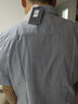 Tommy Hilfiger【百搭纯色】春夏男装纯棉商务休闲通勤简约短袖衬衫外套 天空蓝C66 XL (推荐：165-180斤) 实拍图