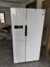 西门子(SIEMENS) 610升 变频风冷无霜冰箱双开门对开门冰箱 大容量（白色） BCD-610W(KA92NV02TI) 晒单实拍图