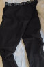 京东京造 运动套装四件套男 薄绒保暖  健身长袖T恤外套篮球服 黑色 L  实拍图