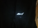 李宁（LI-NING）运动裤男春秋款卫裤男收口健身束脚跑步大码宽松训练裤子 黑（收口-加绒） XL 实拍图