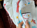 贝贝艾 婴儿抱被新生儿包被防惊跳睡袋四季通用可拆婴儿包被睡袋90*90 银河星辰双层棉布（21-26℃） 晒单实拍图
