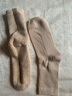 天彩 彩棉毛圈加厚中筒袜男女情侣款袜子 均码 4双装 男6227-2浅棕 实拍图