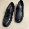 波图蕾斯皮鞋男士英伦系带商务休闲鞋轻便舒适正装鞋男 9803 黑色 39 实拍图