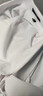 罗蒙（ROMON）翻领长袖衬衫男商务职业正装中青年纯色工装休闲蓝色衬衣男士上衣 白色【单件装】 44 实拍图