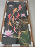 瑞尚（RUISHANG） 玄关装饰画现代简约进门壁画山水墙画竖版晶瓷画欧式轻奢挂画 九鱼生财 80*160cm/晶瓷面+铝合金边框 实拍图