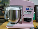 佳麦（JIAMAI） 佳麦厨师机7LGS电子款和面机家用电动打蛋器搅拌多功能自动 电子款-少女粉 7L 实拍图