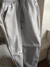 gxmy裤子男春秋季新款显瘦休闲裤男士宽松束脚裤男潮牌百搭工装哈伦裤 B09灰色加绒+B09黑色加绒 XL 【120-140斤】 实拍图