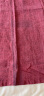 齐黛红色35姆米龟裂纹香云纱连衣裙女高端真丝桑蚕丝新款裙子 气质红 2XL/125-135斤 晒单实拍图