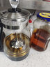 麦卓（MAKE JOY） 煮茶器黑茶煮茶壶全自动蒸汽电茶壶保温泡茶蒸茶壶花茶普洱养生壶 02黑色（升级旋钮保温） 1L 实拍图