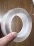 卡夫威尔 纳米无痕胶带强力双面贴墙贴相框照片透明2mm*30mm*3m TE3050 实拍图