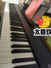 罗兰成人儿童学习考级入门蓝牙电钢琴FP30X数码88键重锤智能电子钢琴 FP30X黑色主机+双X架+单踏板 实拍图