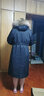 雷公馆 派克服女中长款2024冬新款皮草外套可拆卸内胆大衣毛领品牌女装 黑色 XXL 实拍图