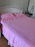 欧苏缦新款全棉韩版蕾丝纯棉床裙单件加厚夹棉床罩床笠带裙边高档床盖 高端绣花-紫色夹棉 180*200cm床裙+2个枕套 实拍图