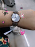 Spirra阿妈妮情人节礼物满天星手表女士2025年新款镶钻简约气质防水品牌 0014玫壳白面 实拍图