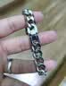 QMXD【两件套】欧美潮牌手链男情侣嘻哈饰品简约冷淡风情侣饰品 实拍图