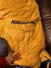 Naturehike挪客羽绒睡袋成人户外冬季加厚露营鸭绒睡袋便携野营超轻保暖睡袋 CW400星空灰L 实拍图