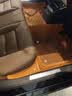 懒狼 沃尔沃XC90脚垫s90 s80l s60 V90CC XC60全包围真皮汽车脚垫 【头层牛皮】深咖色+耐磨碳纤丝  沃尔沃S90 S90L专用 实拍图