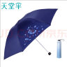 天堂伞 雨伞三折叠 339S丝印高密素色聚酯纺伞 颜色多样 可印广告伞 藏青色 晒单实拍图