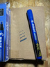 百乐（PILOT）油性马克笔记号笔堑刀型易干标记笔 SCA-400  B尖蓝色12支 实拍图