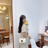 黛妃丹顿（DAFEI DENTON）轻奢侈品牌包包女包2025新款真皮女士斜挎包520情人节礼物送女友 米白色 礼盒装(送礼佳品) 实拍图