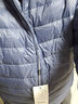 鸭鸭男装直销|春秋轻薄羽绒服男短款鸭绒外套轻便【越晒越温暖】 灰蓝-DSG07A0010 M 实拍图
