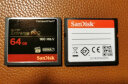 闪迪（SanDisk）64GB CF（CompactFlash）存储卡 中高端单反相机内存卡 UDMA7 至尊极速版 读速120MB/s 实拍图