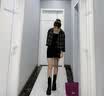 苏妃妃马丁靴女2026年秋季新款英伦风厚底短靴复古切尔西烟筒靴 黑色【偏大半码】 36 实拍图