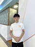 啄木鸟（TUCANO）2025夏季新款短袖t恤男潮牌潮流刺绣衣服修身社会小伙网红体恤衫 白色 L 实拍图
