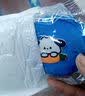 可爱毛绒卡通收纳包耳机便捷收纳包 草莓兔 实拍图