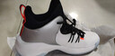 乔丹QIAODAN篮球鞋男鞋高帮舒适减震运动鞋专业实战训练球鞋学生战靴 乔丹白/黑色 (皮面防水) 41 实拍图