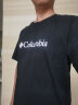 Columbia哥伦比亚t恤男24春夏户外休闲舒适透气纯棉短袖 JE1586 010 XL 实拍图
