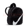 耐克（NIKE）儿童毛绒双肩包 旅行包书包休闲包FB3049-010 黑 实拍图