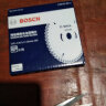 博世（Bosch）装修级合金木工圆锯片木材铝合金切割片电圆锯片 4寸30齿(木材)110×20mm孔径 实拍图