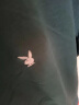 FIRS JEANS杉杉牛仔国际一线品牌品牌桑蚕丝短袖T恤男中年夏季翻领半袖大码 短袖3056绿色 XL 175建议140-155斤 实拍图