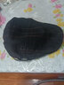 蒙奈特（MONAITTE）帽子男新款秋冬潮流鸭舌帽男士中老年爸爸格纹复古贝雷帽前进帽女 黑色 均码 可调节（54-61CM） 实拍图