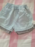 儿童裤子夏季薄款 女童牛仔短裤夏装2022新款儿童洋气女孩裤子中大童夏季薄款外穿潮 蓝色 150cm建议身高 140左右 实拍图