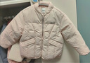 巴拉巴拉童装儿童棉服男童女童外套冬装棉衣绣花宝宝衣服 浅卡其50311 100 实拍图