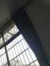 伊帘坊窗帘成品加密加厚仿亚麻棉麻纯色卧室客厅定制遮光窗帘布窗纱拼接窗帘 深蓝色 3.5米宽*2.7米高打孔式可改高度 实拍图