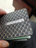 帝行 驾驶证皮套男女个性创意机动车行驶证保护套多功能二合一证件包薄 【丝纹款四卡位】机动车证件夹-优雅黑 实拍图